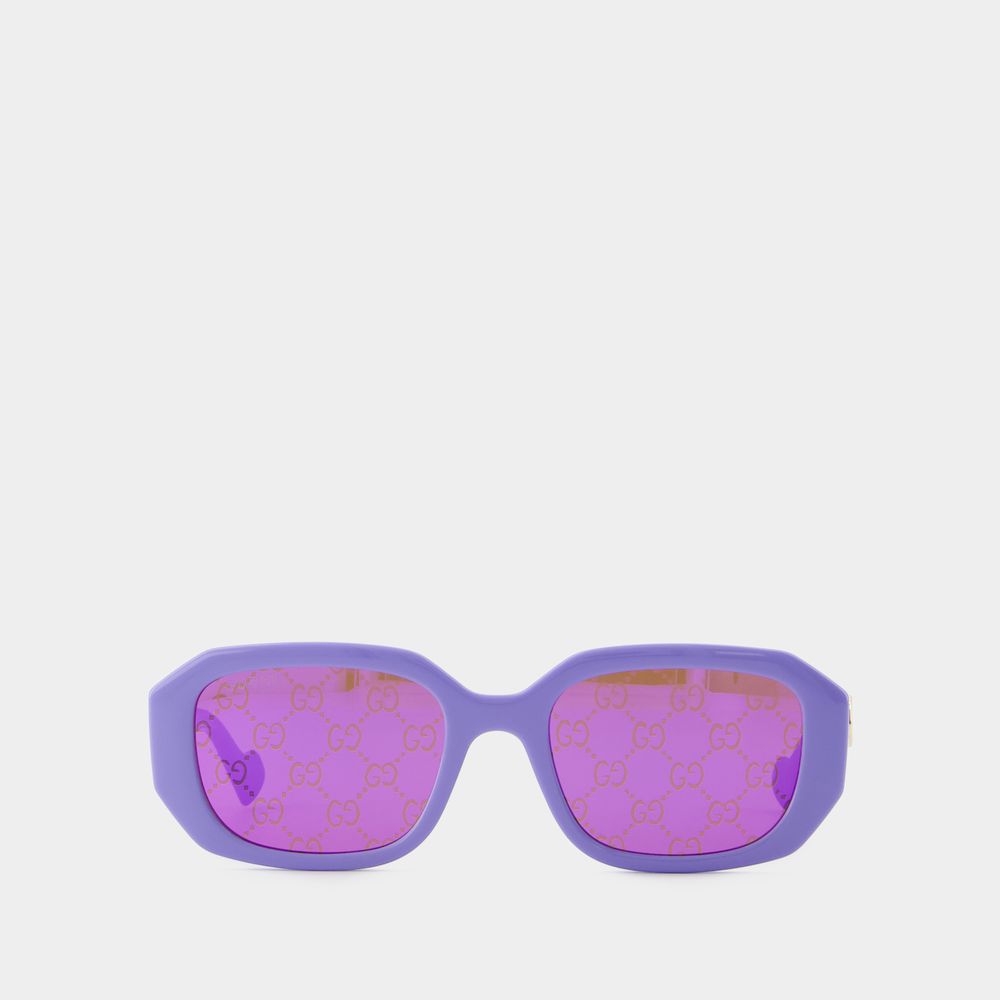 Shop Gucci Gg1535s Sunglasses -  - Acetate - Purple