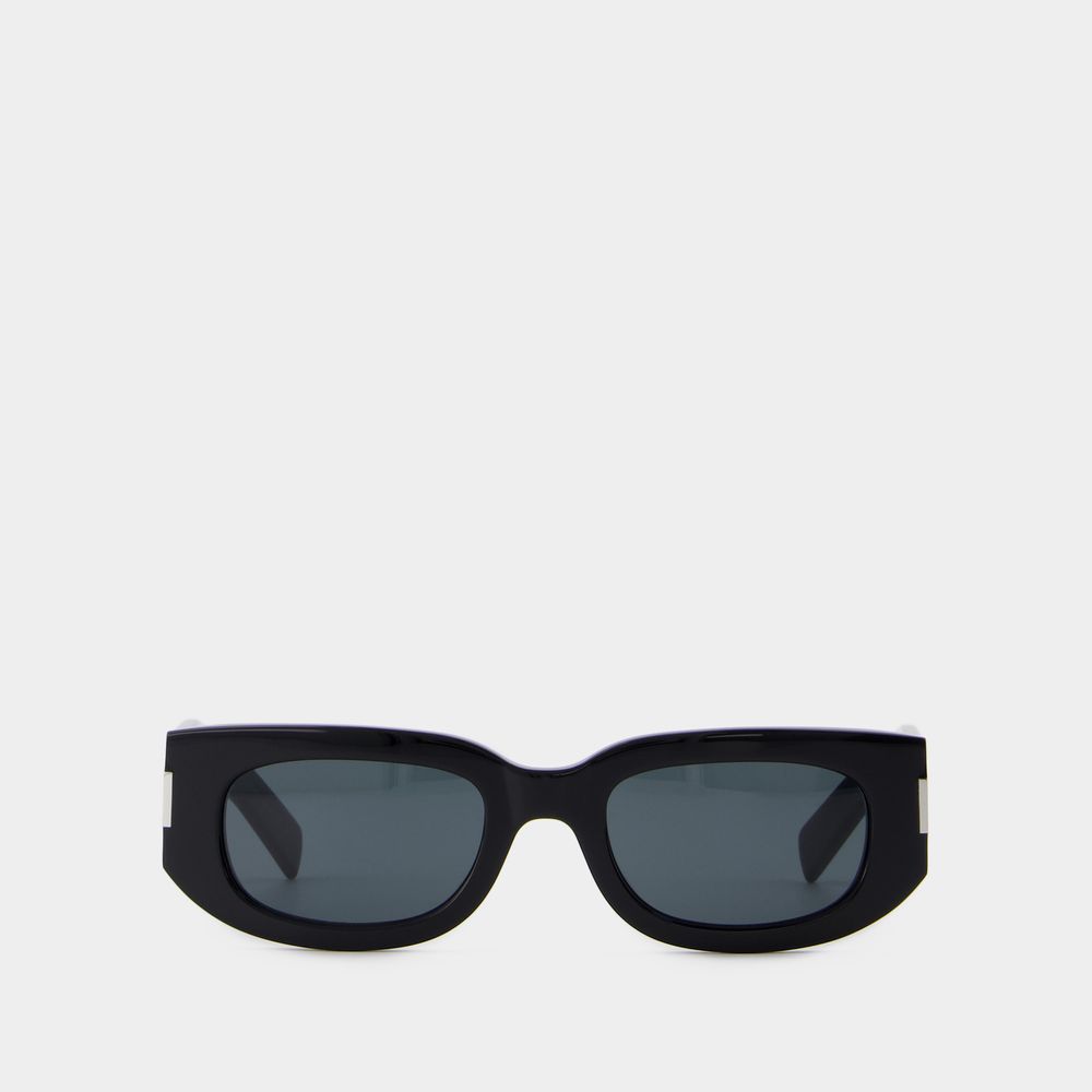 Saint Laurent Sl 697 Sunglasses -  - Acetate - Black