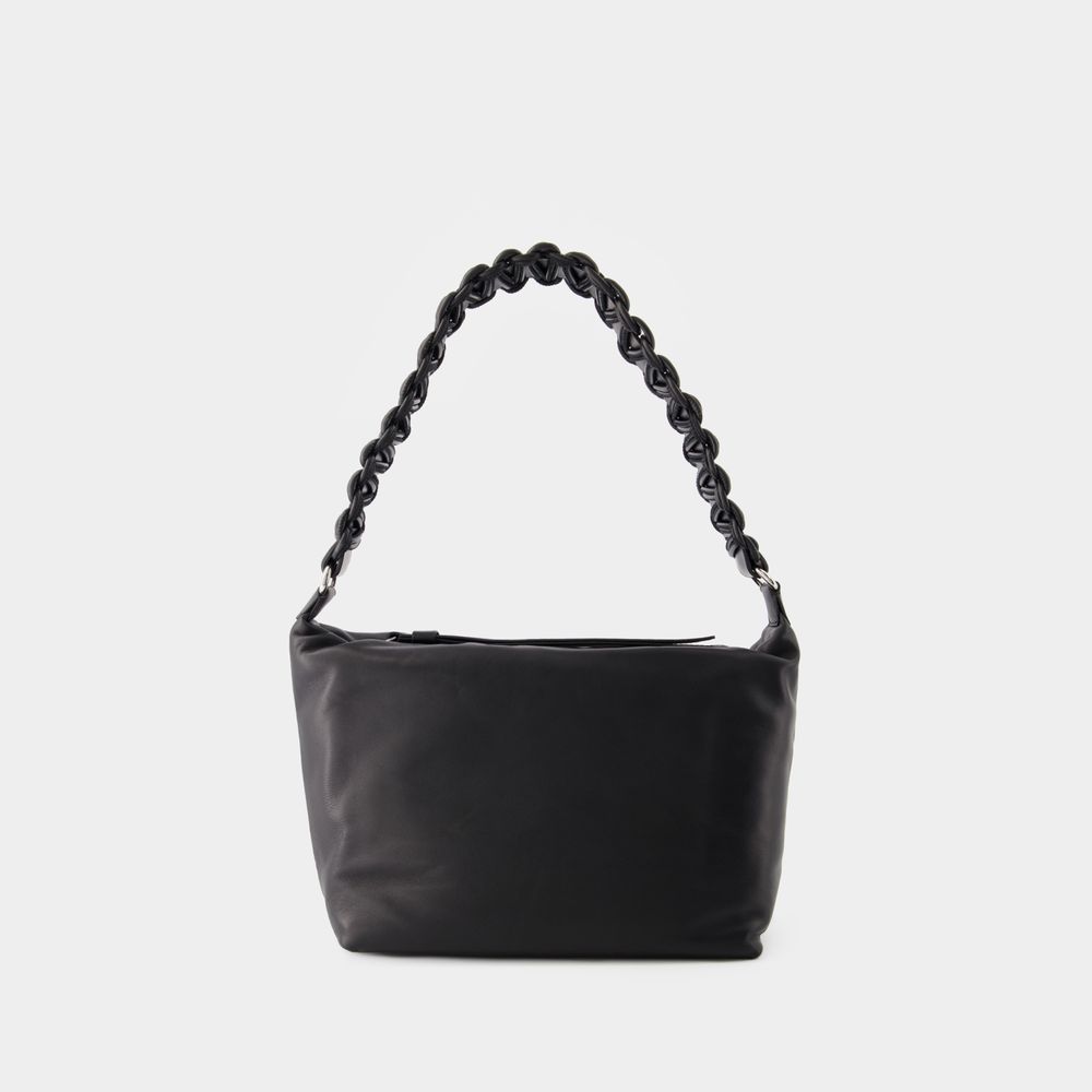 Shop Kara Hobo Lattice Xl Bag -  - Leather - Black