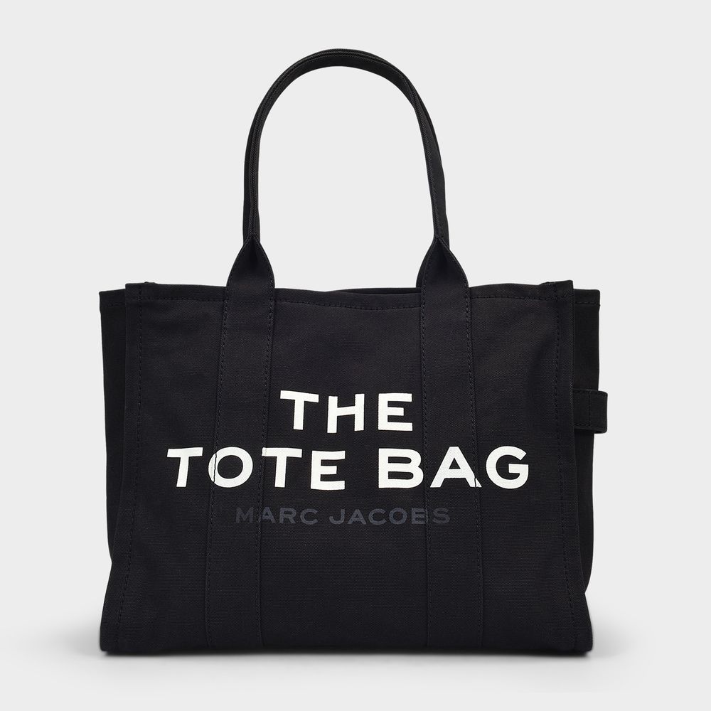 Photos - Other Bags & Accessories Marc Jacobs The Large Tote Bag -  - Black - Cotton 