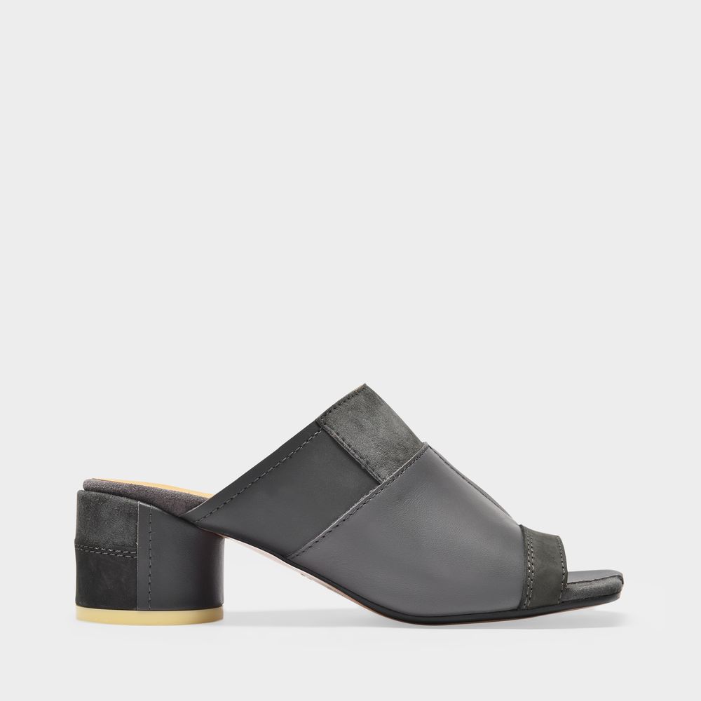 Shop Mm6 Maison Margiela Sandals In Grey